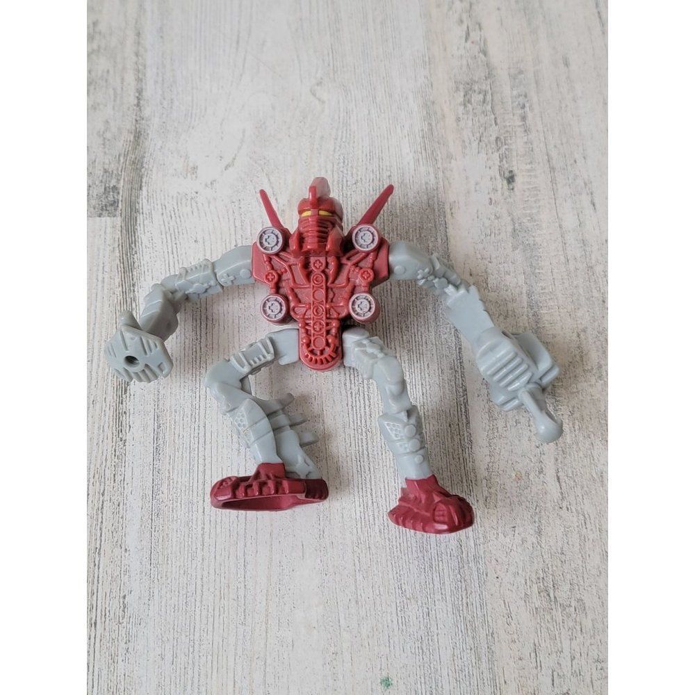 McDonald's Lego 2008 red Gundam robot‎ toy figure